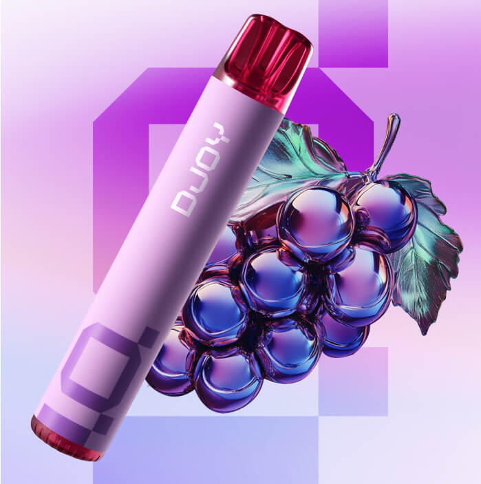 Djoy® Disposable Vapes: grape sparkle
