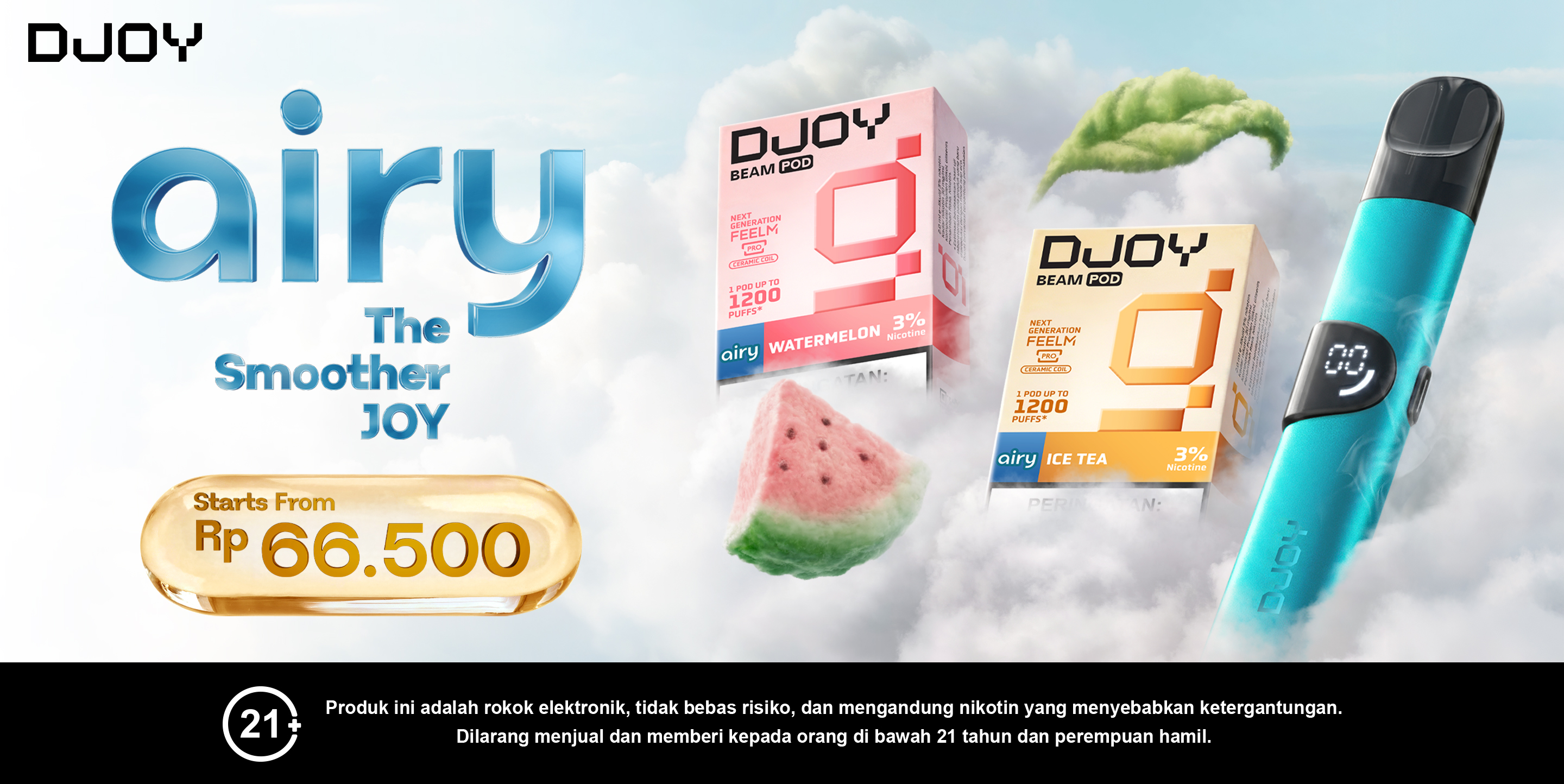 DJOY HADIRKAN AIRY SERIES DAN WARNA BARU BEAM PRO DI AWAL 2026